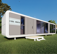 P40 Apple Cabin Container House, Maison Préfabriquée, Capsule Mobile Intelligente, Thème Spatial, Hôtel Extérieur, Mini Bureau, Utilisation comme Bar