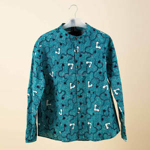 Yibaoli เสื้อเชิ้ตแขนยาวสำหรับ<span class=keywords><strong>ผู้ชาย</strong></span>เสื้อเชิ้ตสไตล์แอฟริกันแอฟริกัน - Product Image 2