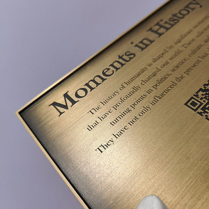 Custom Brass <strong>Plaque</strong> Recognition Family Name Brass <strong>Memorial</strong> Plate Placa Conmemorativa De Bronce Metal <strong>Plaque</strong> <strong>for</strong> Engraving - Product Image 4