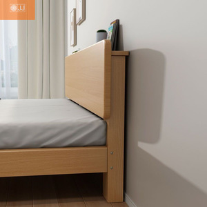 Solid Wood Children's Bed Beech Wood 1.2M 1.35M 1.5M Single Double Bed Durable Framework Structure Kids Room - Product Image 3