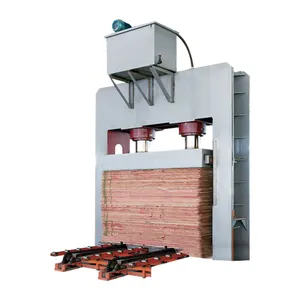 En vente Prix de la machine hydraulique de presse à froid de contreplaqué de 400 tonnes pour le travail du bois