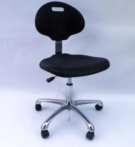Chaise de <span class=keywords><strong>bureau</strong></span> Leenol ESD avec siège en mousse PU, hauteur réglable, chaise antistatique ergonomique, chaise de travail antistatique CE ROHS - Product Image 2