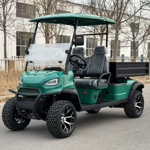 Voitures de golf électriques d'usine à prix bas, buggy à vendre, voitures de club chinoises avec benne de chargement - Product Image 6