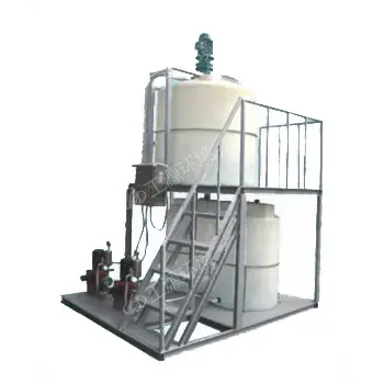 Chemische Dosering Apparatuur Hoge-Lage Tank Doen Eenheden Waterbehandeling Machines