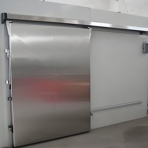 <span class=keywords><strong>Puerta</strong></span> corredera para cámara frigorífica, suministro del fabricante, <span class=keywords><strong>puerta</strong></span> de acero galvanizado para cadena de supermercado comercial - Product Image 4