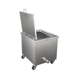 Machine de <span class=keywords><strong>nettoyage</strong></span> ultrasonique industrielle personnalisée Granbo, contrôle de la température, conception en acier inoxydable pour le <span class=keywords><strong>nettoyage</strong></span> des équipements de cuisine - Product Image 3