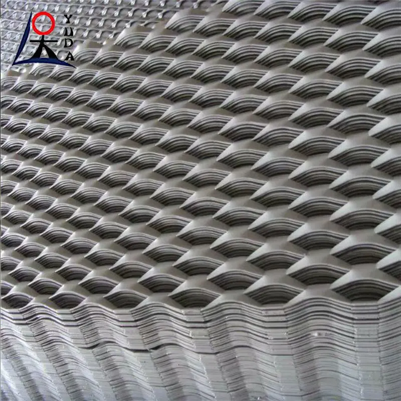 Anping 2mm galvanizli genişletilmiş ağ fiyat petek genişletilmiş metal ızgara teli çit pencere ızgara tasarımı