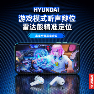 Écouteurs Bluetooth sans fil Hyundai Gm2 Pro Tws Gaming Esports à faible latence avec suppression du bruit et chargement Type C - Product Image 3