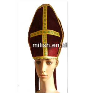 Chapeaux <span class=keywords><strong>de</strong></span> <span class=keywords><strong>pape</strong></span> romains artificiels en peluche originaux W314 - Product Image 2