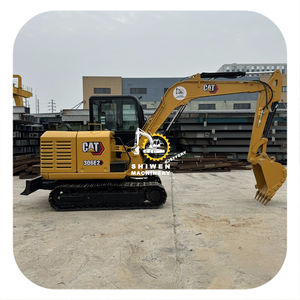 Excavadora de Orugas Mini Usada Caterpillar 306E2 de 6 Toneladas, Bomba de Engranajes, Rodamiento y Motor en Funcionamiento, Modelo 2020 - Product Image 1