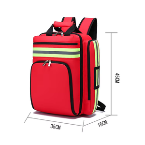 बीविज्ञान कारखाने कस्टम पेशेवर पहली सहायता किट भंडारण चिकित्सा बैग ऑक्सीफोर्ड पोर्टेबल आउटडोर उपयोग बड़े क्षमता आघात बैकपैक - Product Image 5