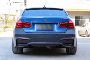 Pour <span class=keywords><strong>BMW</strong></span> Série <span class=keywords><strong>3</strong></span> F30 F35 <span class=keywords><strong>320i</strong></span> 328i 335i mise à niveau M3 kit carrosserie Grilles garde-boue jupe latérale pare-chocs arrière diffuseur f30 bodykit - Product Image 4