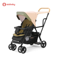 Poussette double T12 détachable pour jumeaux, approvisionnement direct d'usine, landau/buggy/poussette/kinderwagen/poussette