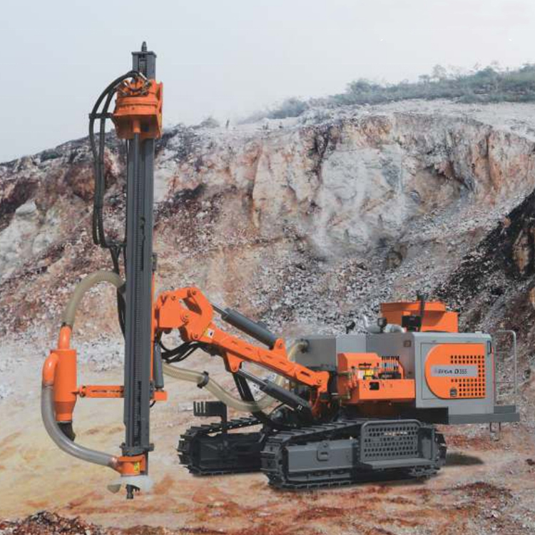 APCOM ZEGA 355 forage ZEGA diamètre 100 mm mini machine de forage kaishan chenille foreuse rotative à vendre