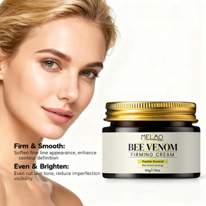 Crème Réjuvenérante au Venin d'Abeille et Curcuma Naturel pour Soins de la Peau, Apaisante, <span class=keywords><strong>Anti</strong></span>-Taches Brunes, <span class=keywords><strong>Anti</strong></span>-Âge et Éclaircissante - Product Image 1