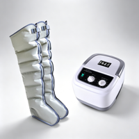 Bottes de massage pneumatiques à compression d'air pour la récupération des mollets, appareil de thérapie de relaxation musculaire et de circulation sanguine
