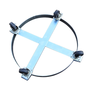 450kg Capacidad Galón galvanizado Tambor <span class=keywords><strong>Dolly</strong></span> Manejo de materiales Tambor de aceite <span class=keywords><strong>Dolly</strong></span> Barril Carro - Product Image 2
