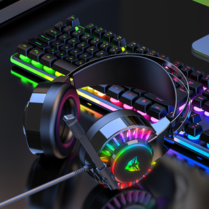 Auriculares para Juegos con Micrófono Luminoso RGB G605 para Xbox <span class=keywords><strong>One</strong></span>, Nintendo Switch y Computadora Portátil - Product Image 3
