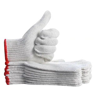 قفازات عمل قطنية بالجملة وحسب الطلب لعمال البناء - قفازات حماية وسلامة للعمال - Product Image 3