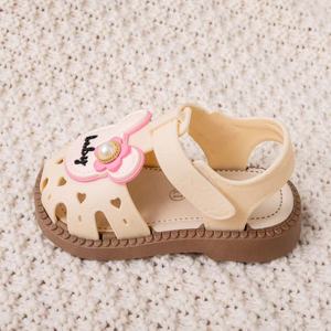 <span class=keywords><strong>Sandales</strong></span> d'été pour filles, mignonnes, respirantes, antidérapantes, chaussures pour enfants, <span class=keywords><strong>sandales</strong></span> de plage confortables à semelles souples pour tout-petits - Product Image 4
