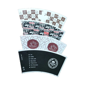 Ventilador de vaso de papel materia prima impermeable 7oz 8oz 9oz ventilador de vaso imprimible papel de vaso de papel recubierto pe - Product Image 2