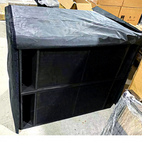 RRS18 Double Subwoofer 18'' Étanche pour Extérieur, Équipement Audio Professionnel DJ, Puissance de Sortie 1200W, 4-8 ohms, Boîtier en Bois 18 Pouces