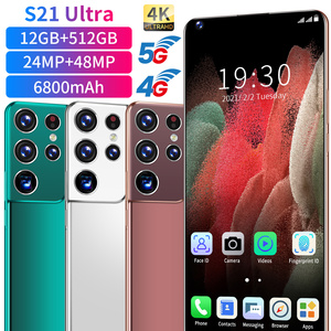 โทรศัพท์มือถือแอนดรอยด์10.0หน้าจอแบบเต็มจอ <span class=keywords><strong>S21</strong></span>อัลตร้า12GB + <span class=keywords><strong>512GB</strong></span> 6.7 inch ของแท้ - Product Image 3