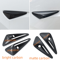 Protection de caméra latérale de voiture, cache de clignotant, garniture d'accessoires pour Tesla Model 3 Highland Y 2019-2024