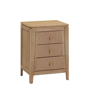 Low Moq <b>Bedside</b> Vintage Style Wooden Bedroom Furniture For Hotel Oak/Pine/Acacia Solid Wood From Vietnam Factory - Product Image 1