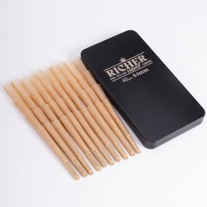 เยื่อไม้ธรรมชาติคลาสสิกสำหรับกรวยที่มีเคล็ดลับตัวกรองแบบบูรณาการ-พร้อมที่จะเติมแขนการเผาไหม้ช้าและการเผาไหม้อย่างสม่ำเสมอ - Product Image 4