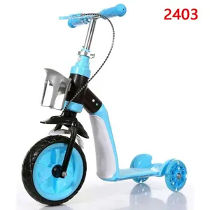 Las 3 ruedas son adecuadas para niños y adultos con scooters originales hechos en fábrica de estilo clásico con un rendimiento de alto costo