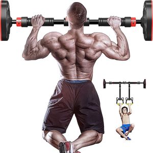 Miễn phí Đứng Kéo lên thanh Cửa Di động khung <span class=keywords><strong>pullup</strong></span> thanh cho nhà phòng tập thể dục tập luyện cằm lên thanh, không có thiệt hại trên cửa ra vào - Product Image 1