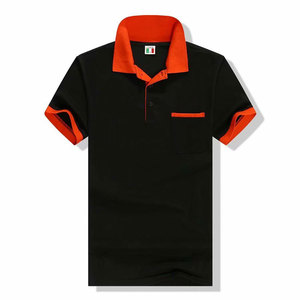 T-shirt <span class=keywords><strong>Polo</strong></span> <span class=keywords><strong>con</strong></span> Design per Coppie, Campione Gratuito, T-shirt Unisex <span class=keywords><strong>con</strong></span> Tasche, Graziosa T-shirt <span class=keywords><strong>Polo</strong></span> in Poliestere e Cotone - Product Image 1