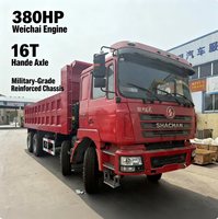 Camion benne basculante F3000 Shacman 16 tonnes, directement de l'usine chinoise, prix bas, grande capacité, 370 ch 380 ch, haute puissance, 6x4 8x4, Autotruck