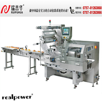 Machine à emballer horizontale ml, pour emballer des aliments, Dumplings, petits pains à la vapeur