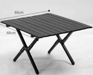 Mesa de comedor moderna de tubo cuadrado de 60 pulgadas para exteriores - Product Image 2
