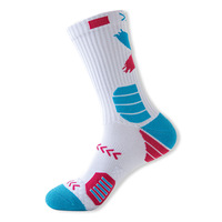 Crew Basketball Captain Football Compression Golf Crew Chaussettes Cheville Anti Grip Chaussettes de Compression