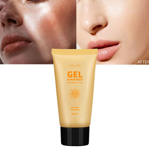 Oil Free Sunscreen Water Based Waterproof Swear Proof <strong>Gel</strong> Sunscreen Travel Size <strong>Sunblock</strong> Spf Sunscreen <strong>Gel</strong> for Face Body - Product Image 1