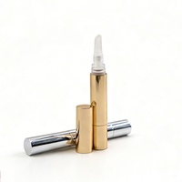 Stylo cosmétique rotatif en plastique de 2 ml à 5 ml avec logo personnalisé sérigraphié, pour rouge à lèvres, vernis à ongles, huile essentielle, avec pinceau pour outils de maquillage