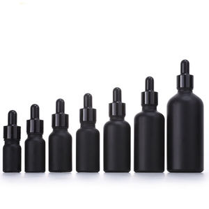 Suero Premium Amber Care, Suero Amber Clear, 5ml, 15ml, 20ml, 30ml, 50ml, 100ml, Botellas de Vidrio con Gotero, Botellas Redondas de Vidrio Negro - Product Image 3