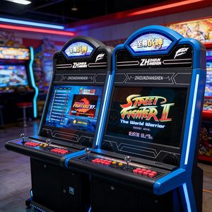 Bornes d'arcade professionnelles multi-jeux avec éclairage LED, <span class=keywords><strong>Street</strong></span> <span class=keywords><strong>Fighter</strong></span> 2, classiques SNK, console à <span class=keywords><strong>joystick</strong></span> pour clubs - Product Image 4