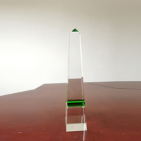 Venta directa de fábrica, nuevo diseño, trofeo de torre de cristal, trofeo de cristal avanzado