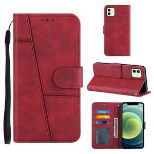 Funda de cuero tipo cartera Retro Line <span class=keywords><strong>para</strong></span> <span class=keywords><strong>IPhone</strong></span> 17 Air 16 15 14 13 Mini 12 Pro Max 8 7 X XR 6 Plus, funda con soporte <span class=keywords><strong>para</strong></span> teléfono y correa Vintage - Product Image 1