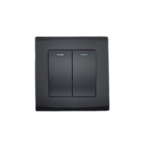 VNX Uk Aplicación de luz estándar para el hogar <span class=keywords><strong>Control</strong></span> de Luz 1 vía o 2 vías 2 bandas Botón de encendido Interruptor de pared eléctrico - Product Image 1