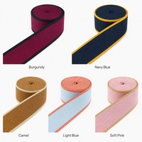 Ruban jacquard décoratif Deepeel RD055 38 mm pour vêtements, sacs, couture, accessoires de bricolage