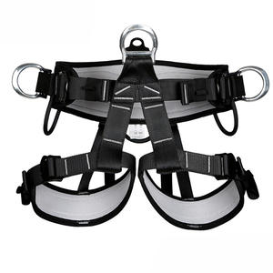 Ceinture de sécurité demi-corps Xinda avec ceinture de hanche pour l'escalade, le sauvetage, les opérations en haute altitude, protection extérieure, noire - Product Image 2