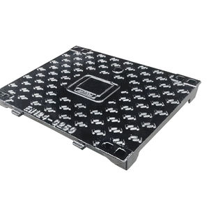 EN124 연성 주철 위생 하수도 맨홀 커버 철 서 아프리카 텔레콤 B125 - Product Image 5
