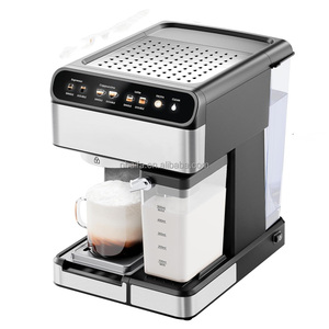 Machine à café Aifa <span class=keywords><strong>pas</strong></span> chère, machine à expresso 20 bars avec mousseur à lait, machine à expresso indépendante pour cappuccino - Product Image 2
