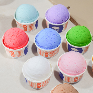 Factory Wholesale Simulation Ice Cream Ball Fake Model Dessert Shop Bar Display 3D Ice Cream Ball DIY - Product Image 6