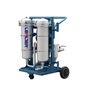 Système de lubrification purificateur d'huile hydraulique LYC-B chariot de filtration d'huile portable filtre à huile de haute précision